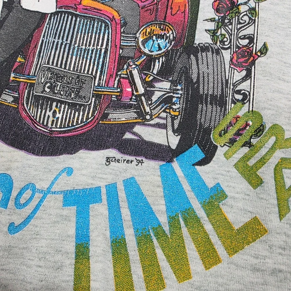 Vintage Wheels Of Time Sweet 16th Shirt Mens XL Gray Fruit Of The Loom 1994 90s